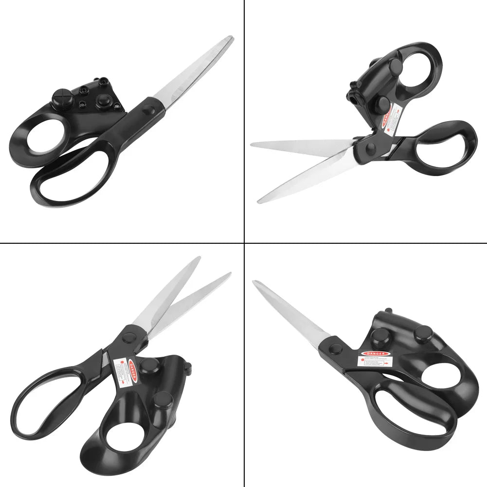 【New】Laser Guided Sewing Cut Professional Laser Guided Sewing Cut Straight Fast Fabric Paper Crafts Scissor