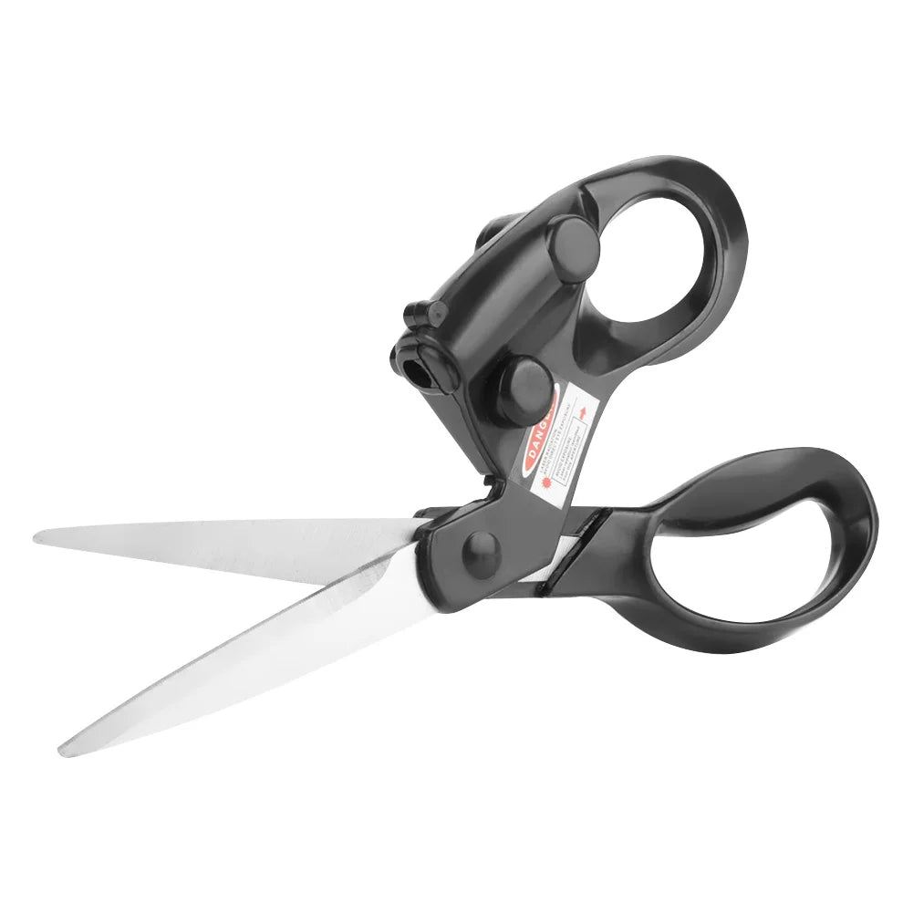 【New】Laser Guided Sewing Cut Professional Laser Guided Sewing Cut Straight Fast Fabric Paper Crafts Scissor
